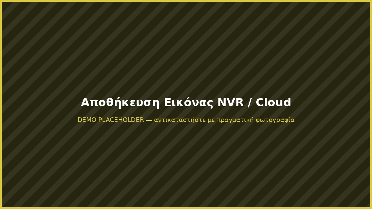 Σύστημα αποθήκευσης εικόνας NVR