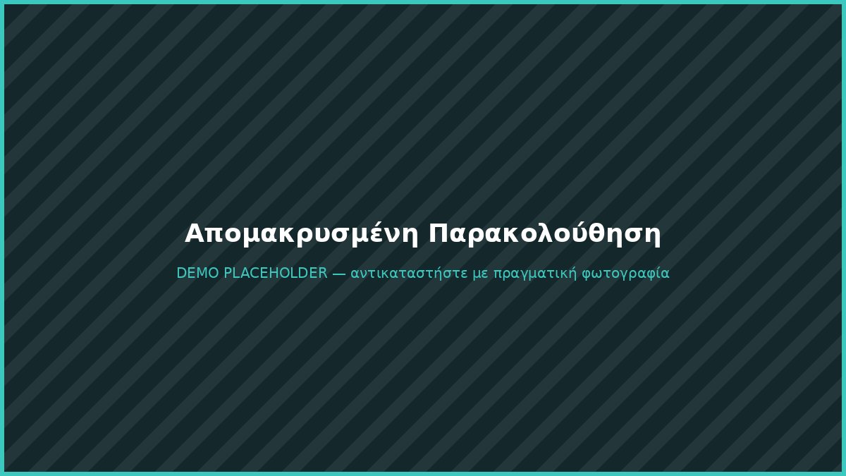 Οθόνη απομακρυσμένης παρακολούθησης CCTV